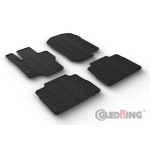 Original Gledring Passform Fußmatten Gummimatten 4 Tlg.+Fixing - Mercedes-Benz GLE W167 02.2019->